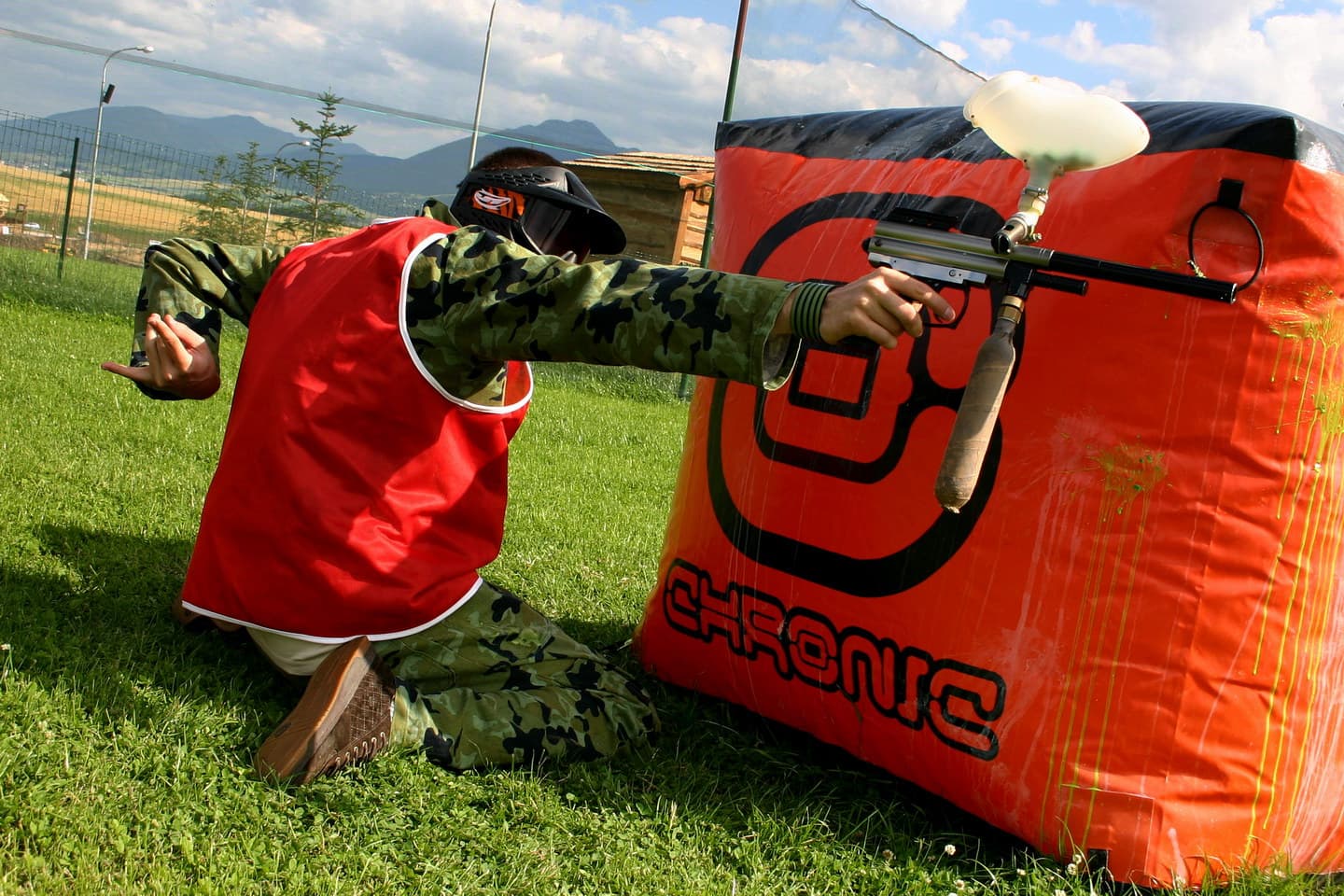 Paintball a Strelnica